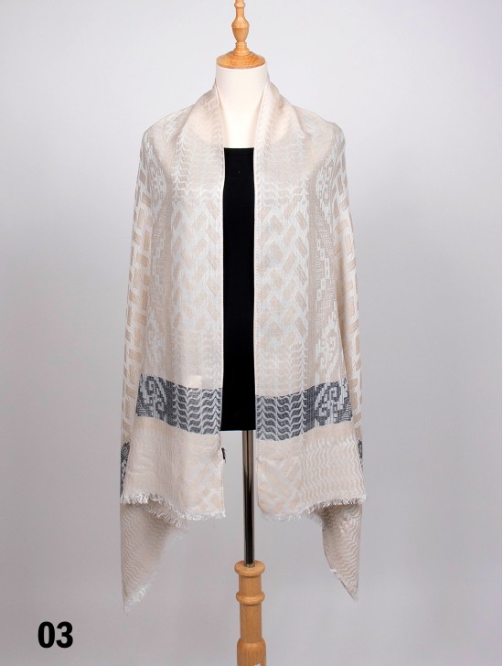 Rich Diamond Woven Scarf